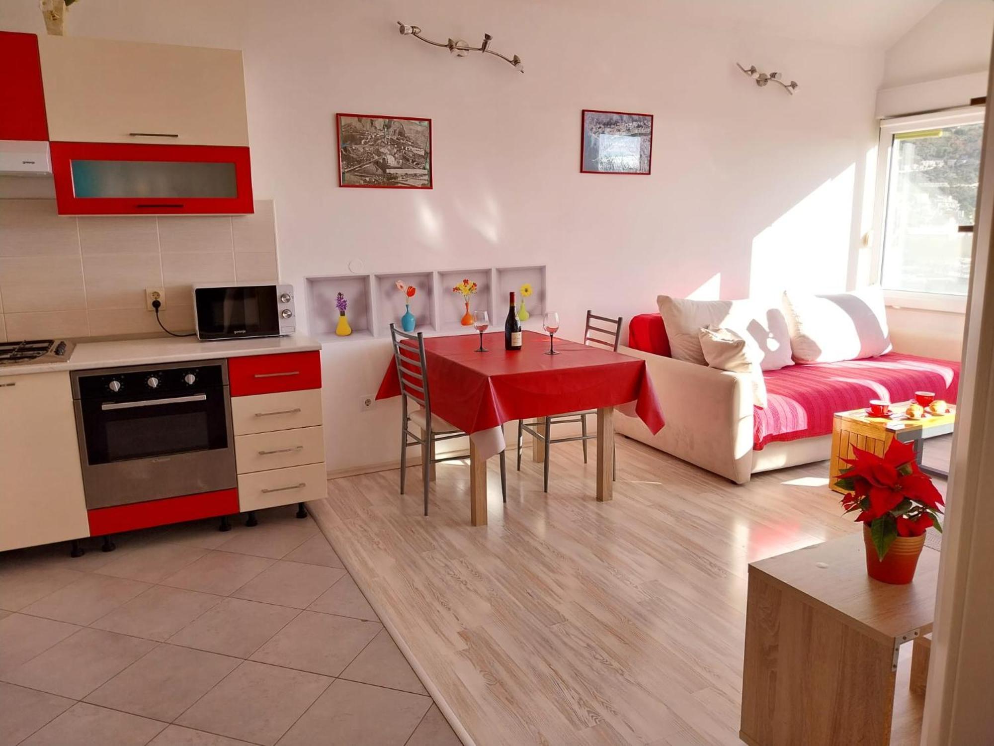 Seaview Apartment Omiš Exterior foto